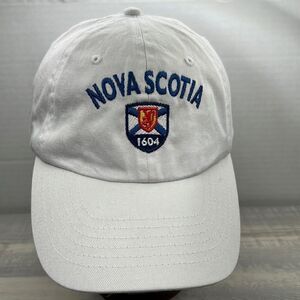 Nova Scotia Souvenir ball cap One Size Cotton White NWOT